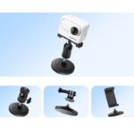 DJI OsmoPocket3 マグネットベース 拡張アダプター吸盤マウント Insta360Go3 ステアリングスタンド  磁気 スタビライザーベース 1/4''スクリューポート付き SKU:PC03152024005LS - Image 8