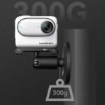 DJI OsmoPocket3 マグネットベース 拡張アダプター吸盤マウント Insta360Go3 ステアリングスタンド  磁気 スタビライザーベース 1/4''スクリューポート付き SKU:PC03152024005LS - Image 5