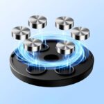 DJI OsmoPocket3 マグネットベース 拡張アダプター吸盤マウント Insta360Go3 ステアリングスタンド  磁気 スタビライザーベース 1/4''スクリューポート付き SKU:PC03152024005LS - Image 13