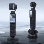DJI OsmoPocket3 マグネットベース 拡張アダプター吸盤マウント Insta360Go3 ステアリングスタンド  磁気 スタビライザーベース 1/4''スクリューポート付き SKU:PC03152024005LS - Image 3