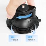 DJI OsmoPocket3 マグネットベース 拡張アダプター吸盤マウント Insta360Go3 ステアリングスタンド  磁気 スタビライザーベース 1/4''スクリューポート付き SKU:PC03152024005LS - Image 10