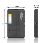 Mini RGB 撮影用 LEDライト スマホ自撮りライト可能 LED90灯タイプ  撮影時の補助光・照明用に撮影用ライト カメラ照明 補助光 ビデオカメラ SKU:PC03152024008LS - Image 13