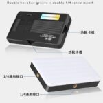 Mini RGB 撮影用 LEDライト スマホ自撮りライト可能 LED90灯タイプ  撮影時の補助光・照明用に撮影用ライト カメラ照明 補助光 ビデオカメラ SKU:PC03152024008LS - Image 10