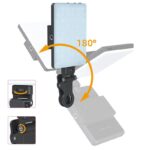 補光ライト コンパクト収納可能 自撮り用ライト 2色・RGB スマホ撮影補助 LEDライト 撮影用 照明 全2種類 SKU:PC03222024017LS - Image 2