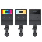 補光ライト コンパクト収納可能 自撮り用ライト 2色・RGB スマホ撮影補助 LEDライト 撮影用 照明 全2種類 SKU:PC03222024017LS - Image 5
