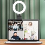 自撮りライト スマホスタンド 機能 F601 補光ライト 5インチ 自撮り用ライト スマホ撮影補助 LEDライト 180度転回可能 撮影用 照明 SKU:PC03222024025LS - 画像 (3)
