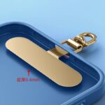 ステンレス製 0.4mm薄型 360度転回可能 スマホストラップ用 背面 シールパッド ネックストラップ ストラップホルダー アクセサリー   全5色 SKU:PC04072024002LS-01 - 画像 (14)