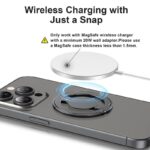 折り畳式 マグネット式 スマホ スタンド Magsafe対応 スマートフォン リングホルダースタンドホルダー  SKU:PC04072024011LS - 画像 (8)