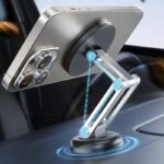 Magsafe対応 車載ホルダー 強力固定 スマホホルダー マグネット式車載ホルダー 超強吸着力 全機種対応 スマホ アンドロイド 全2色  SKU:PC04072024022LS - 画像 (3)