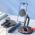 magsafe対応 スマホスタンド 折れ畳み式 スマートフォン スタンド スマートフォンホルダー スマホアクセサリー 全6色  SKU:PC04072024025LS - Image 8