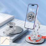 magsafe対応 スマホスタンド 折れ畳み式 スマートフォン スタンド スマートフォンホルダー スマホアクセサリー 全6色  SKU:PC04072024025LS - Image 4