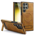 Galaxy S24 背面型ケース  合成革ケース  magsafe対応ケース  Galaxy S24 Plus 合成革ケース  スマホケース 全8色 SKU:PC04072024034LS