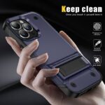 iPhone15pro 2in1 PC+TPU ケース スタンド機能 iphone15 TPU ケース iPhone15Pro max TPU ケース 全8色 SKU:PC04072024052LS - 画像 (5)