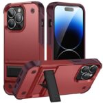 iPhone15pro 2in1 PC+TPU ケース スタンド機能 iphone15 TPU ケース iPhone15Pro max TPU ケース 全8色 SKU:PC04072024052LS - 画像 (13)