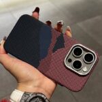 iPhone15 Proカーボン風 ケース Magsafe対応ケース iPhone15シリーズ  ケース  iphone15Pro Max ケース スマホケース 全6色 SKU:PC04072024053LS - 画像 (3)