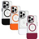 iPhone15 2in1 TPU+PC ケース  magsafe対応ケース iPhone15Pro max TPU ケース 全4色 SKU:PC04102024014LS - Image 3