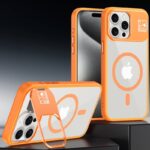 iPhone15 2in1 TPU+PC ケース スタンド機能 magsafe対応ケース iPhone15Pro max TPU ケース 全6色 SKU:PC04102024017LS - 画像 (7)