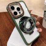 iPhone15 2in1 TPU+PC ケース スタンド機能 magsafe対応ケース iPhone15Pro max TPU ケース 全6色 SKU:PC04102024018LS - Image 6