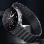Huawei watch 3pro/gt2 交換バンド チタン合金 ベルト  Huawei watch 3pro/gt2 バンド スマートウォッチ 交換 専用バンド22mm Huawei watch 全3色 SKU:PC07102024016 - 画像 (4)