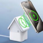 4in1ワイヤレス充電器 Apple watch &Air Pods充電充電可能  ワイヤレス充電 スタンド機能 PD15W 快速充電器 magsafe充電器 全3色 SKU:PC07102024022 - Image 16