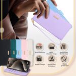 iPhone 16 Pro Max 合成革ケース 手帳型ケース iPhone  対応 PU合成革 レザー ケース 手帳型ケース iPhone16 PUレザー ケース スマホケース  全6色 SKU:PC07102024025 - Image 3