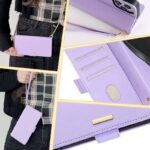 iPhone 16 Pro Max 合成革ケース 手帳型ケース iPhone  対応 PU合成革 レザー ケース 手帳型ケース iPhone16 PUレザー ケース スマホケース  全6色 SKU:PC07102024025 - Image 18