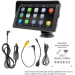 車載用 7inchモニター ワイヤレスAndroid Auto/Car play対応 MP5 プレーヤー ダッシュボードに簡単に取り付け ドライブレコーダー 車載モニター 車用モニターSKU:PC07112024001 - Image 11