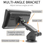 車載用 7inchモニター ワイヤレスAndroid Auto/Car play対応 MP5 プレーヤー ダッシュボードに簡単に取り付け ドライブレコーダー 車載モニター 車用モニターSKU:PC07112024002 - Image 9