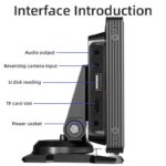 車載用 10.26インチ モニター Apple carplay Android auto ドライブ レコーダー  ダッシュボードに簡単に取り付け  ドライブレコーダー 車載モニター CarPlay オンダッシュモニター SKU:PC07112024003 - Image 11