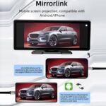 車載用 10.26インチ モニター Apple carplay Android auto ドライブ レコーダー  ダッシュボードに簡単に取り付け  ドライブレコーダー 車載モニター CarPlay オンダッシュモニター SKU:PC07112024003 - Image 8