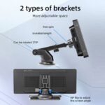 車載用 10.26インチ モニター Apple carplay Android auto ドライブ レコーダー  ダッシュボードに簡単に取り付け  ドライブレコーダー 車載モニター CarPlay オンダッシュモニター SKU:PC07112024003 - Image 6