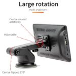 車載用 7インチ モニター Apple carplay Android auto ドライブ レコーダー  ダッシュボードに簡単に取り付け  ドライブレコーダー 車載モニター CarPlay オンダッシュモニター SKU:PC07112024004 - Image 2