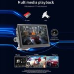 車載用 7インチ モニター Apple carplay Android auto ドライブ レコーダー  ダッシュボードに簡単に取り付け  ドライブレコーダー 車載モニター CarPlay オンダッシュモニター SKU:PC07112024004 - Image 4