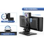 車載用 10.26インチ モニター  4Kフロントカメラ ワイヤレスcarplay/Android auto ドライブ レコーダー  TFカード付属無し ダッシュボードに簡単に取り付け  ドライブレコーダー 車載モニター CarPlay オンダッシュモニター SKU:PC07112024005 - Image 4