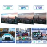 車載用 10.26インチ モニター  4Kフロントカメラ ワイヤレスcarplay/Android auto ドライブ レコーダー  TFカード付属無し ダッシュボードに簡単に取り付け  ドライブレコーダー 車載モニター CarPlay オンダッシュモニター SKU:PC07112024005 - Image 6