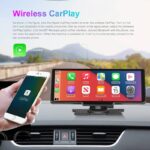 車載用 10.26インチ モニター  4Kフロントカメラ ワイヤレスcarplay/Android auto ドライブ レコーダー  62G/128G メモリカード付 ダッシュボードに簡単に取り付け  ドライブレコーダー 車載モニター CarPlay オンダッシュモニター SKU:PC07112024009 - Image 29