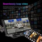 車載用 10.26インチ モニター  4Kフロントカメラ ワイヤレスcarplay/Android auto ドライブ レコーダー  62G/128G メモリカード付 ダッシュボードに簡単に取り付け  ドライブレコーダー 車載モニター CarPlay オンダッシュモニター SKU:PC07112024009 - Image 13