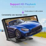 車載用 10.26インチ モニター  4Kフロントカメラ ワイヤレスcarplay/Android auto ドライブ レコーダー  62G/128G メモリカード付 ダッシュボードに簡単に取り付け  ドライブレコーダー 車載モニター CarPlay オンダッシュモニター SKU:PC07112024009 - Image 10