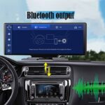 車載用 10.26インチ モニター  4Kフロントカメラ ワイヤレスcarplay/Android auto ドライブ レコーダー  62G/128G メモリカード付 ダッシュボードに簡単に取り付け  ドライブレコーダー 車載モニター CarPlay オンダッシュモニター SKU:PC07112024009 - Image 8