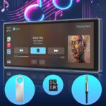 車載用 10.26インチ モニター  4Kフロントカメラ ワイヤレスcarplay/Android auto ドライブ レコーダー  64GBTFカード付 ダッシュボードに簡単に取り付け  ドライブレコーダー 車載モニター CarPlay オンダッシュモニター SKU:PC07112024010 - Image 10