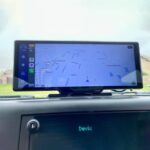 車載用 10.26インチ モニター  4Kフロントカメラ ワイヤレスcarplay/Android auto ドライブ レコーダー  TFカード付属無し ダッシュボードに簡単に取り付け  ドライブレコーダー 車載モニター CarPlay オンダッシュモニター SKU:PC07112024011 - Image 3