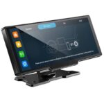 車載用 10.26インチ モニター  4Kフロントカメラ ワイヤレスcarplay/Android auto ドライブ レコーダー  TFカード付属無し ダッシュボードに簡単に取り付け  ドライブレコーダー 車載モニター CarPlay オンダッシュモニター SKU:PC07112024012 - Image 3