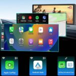 車載用 10.26インチ モニター  4Kフロントカメラ ワイヤレスcarplay/Android auto ドライブ レコーダー  TFカード付属無し ダッシュボードに簡単に取り付け  ドライブレコーダー 車載モニター CarPlay オンダッシュモニター SKU:PC07112024012 - Image 4