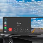 車載用 10.26インチ モニター  4Kフロントカメラ ワイヤレスcarplay/Android auto ドライブ レコーダー  TFカード付属無し ダッシュボードに簡単に取り付け  ドライブレコーダー 車載モニター CarPlay オンダッシュモニター SKU:PC07112024012 - Image 7