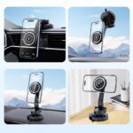 吸盤型 スマホホルダー 360度回転可能 車載ホルダー ダッシュボードホルダー 超強吸着力 全機種対応 スマホ アンドロイド スマホ全機種対応  SKU:PC07112024021 - 画像 (9)
