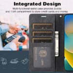 iPhone 16 Pro Max 合成革ケース 手帳型ケース iPhone16シリーズ対応 PU合成革 レザー ケース 手帳型ケース iPhone16 PUレザー ケース スマホケース 全6色 SKU:PC071302024013 - Image 15