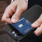 iPhone16 背面型ケース magsafe対応ケース16pro PUレザー背面型ケース DUX DUCIS カードポケット付 スタンド機能 スマホケース 全3色  SKU:PC071302024041 - Image 4