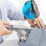 折れ畳式 PCスタンド ノートパソコン スタンド 冷却ファン付き アルミニウム合金製 ノートパソコンスタンド iPad スタンド  Silver/Black/Pink 全3色 SKU:PC08022024019 - Image 2