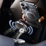 スマホホルダー 360度回転可能 車載ホルダー ダッシュボードホルダー PD15Wワイヤレス充電器  全機種対応 スマホ アンドロイド 全機種対応  SKU:PC08022024026 - Image 6
