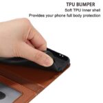 iPhone 16 Pro Max 合成革ケース 手帳型ケース iPhone 16e 対応 PU合成革 レザー ケース 手帳型ケース iPhone16 PUレザー ケース スマホケース 全5色 SKU:PC08022024051 - Image 9